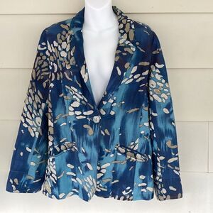 Coldwater Creek “watercolour “ graphic size medium. 0266